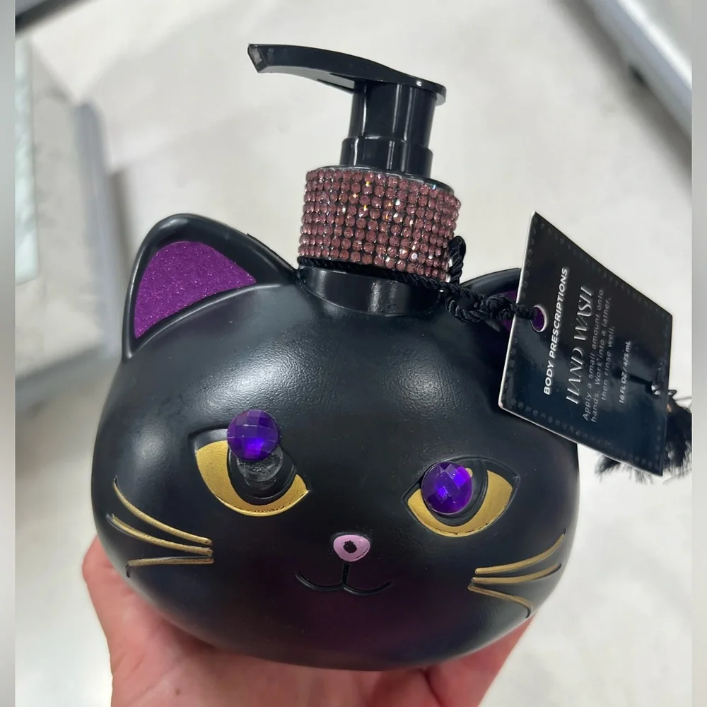 NWT ⚜️🐈‍⬛⚜️ Body Prescriptions Halloween Black Cat Cleansing Hand Soap
